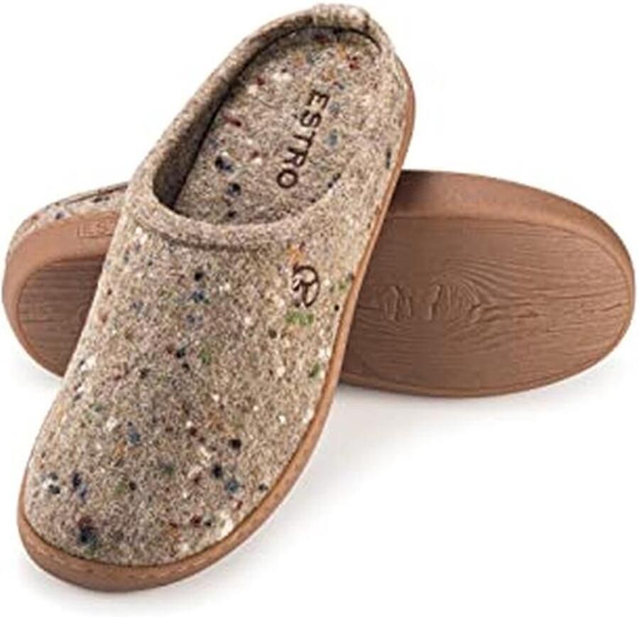 Comfortabele Pantoffels voor Heren met Antislip Zool