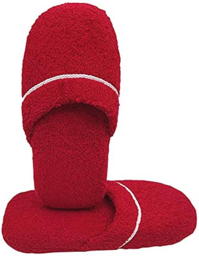 Comfortabele Pantoffels voor Heren Wasbare Badstof Gastenslippers Eenheids