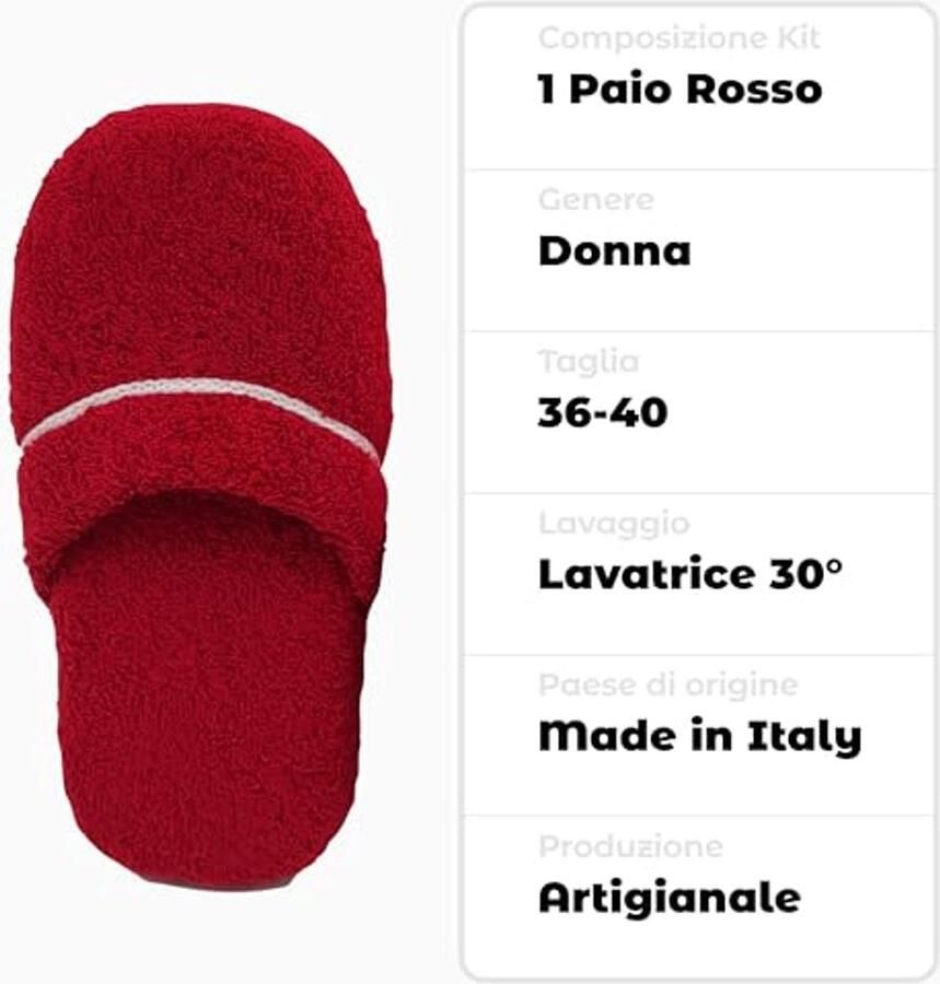 Comfortabele Pantoffels voor Heren Wasbare Badstof Gastenslippers Eenheids