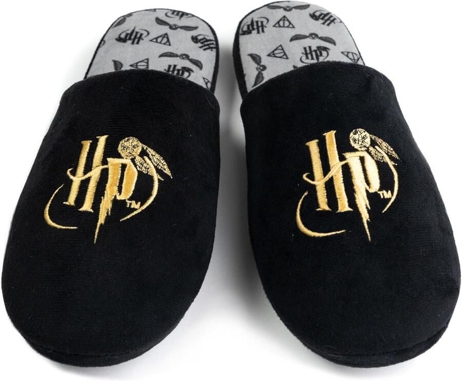 Comfortabele Pantoffels voor Heren Zwart Instappers met Antislipzool