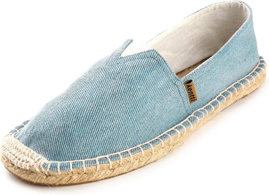 Comfortabele Platte Instappers Espadrilles Heren Canvas Zomerschoenen