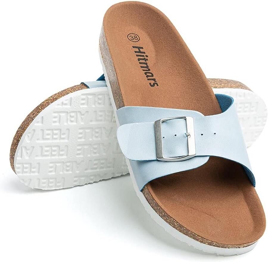 Comfortabele Platte Muiltjes Sandalen met Verstelbare Band voor Dames