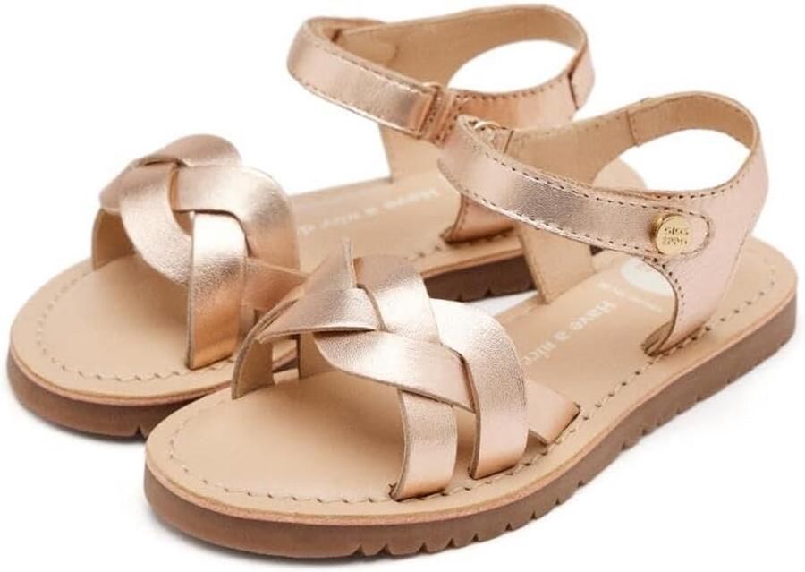 Comfortabele Platte Sandalen voor Meisjes met Vlechtaccenten