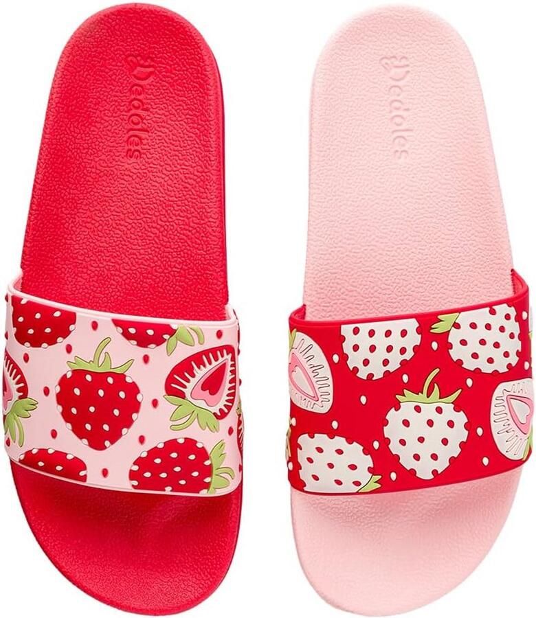 Comfortabele Platte Slippers Uniseks voor Volwassenen Kleurrijk Design