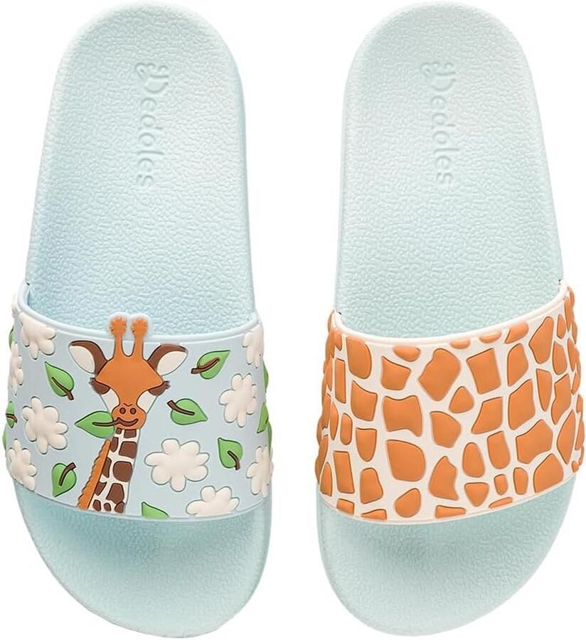 Uniseks Platte Sandalen met Kleurrijke en Speelse Ontwerpen