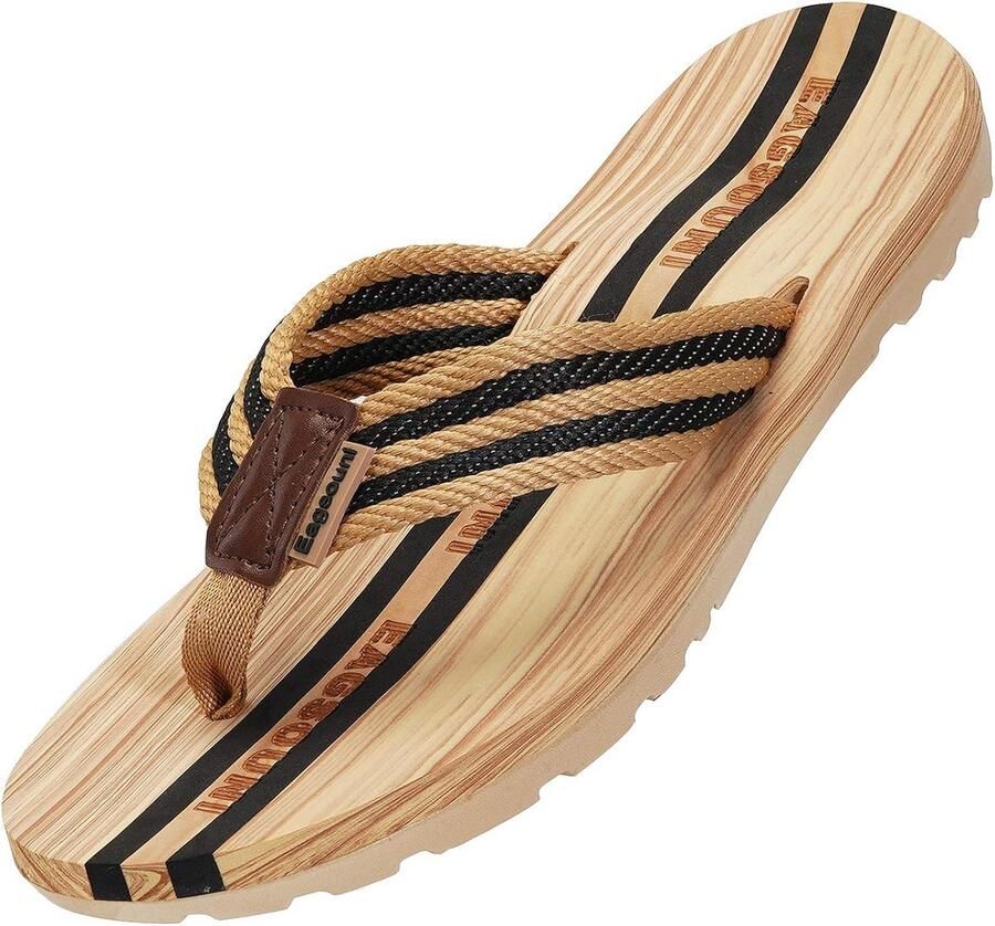 Comfortabele Platte Teenslippers en Zomer Strand & Zwembad