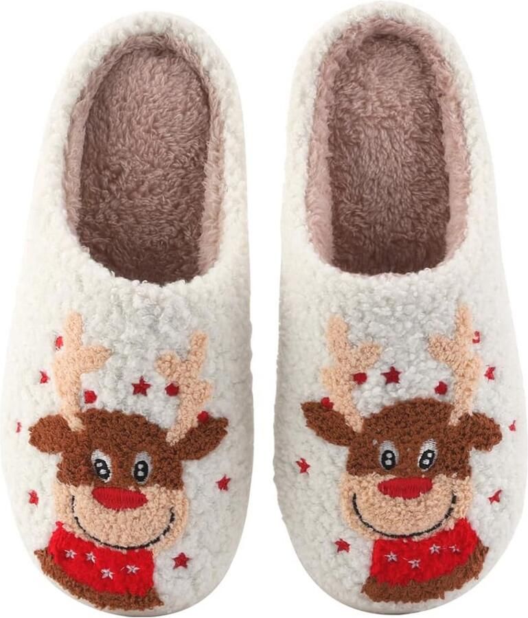 Comfortabele Pompoen Slippers voor en Zachte Traagschuim Pantoffels voor Winter