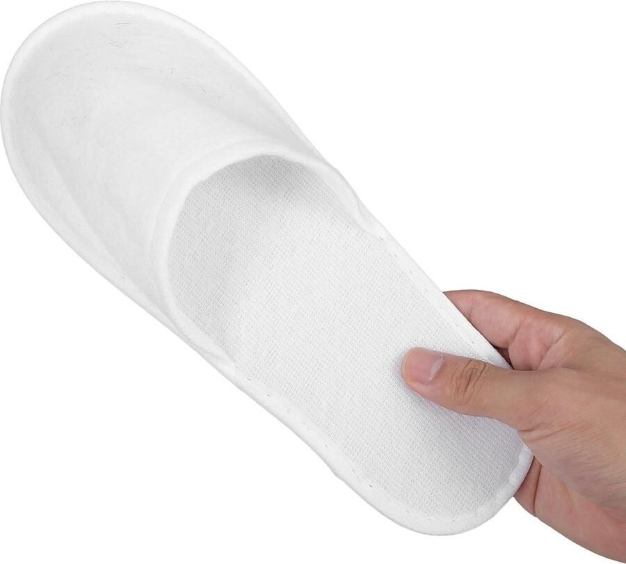 Comfortabele Reisslippers voor Hotels 10 Paar Slippers Ideaal voor Vakantie en Thuisgebruik