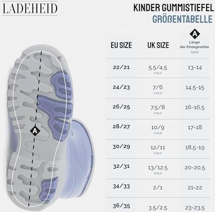 Comfortabele Rubberen Laarzen voor Kinderen in Khaki