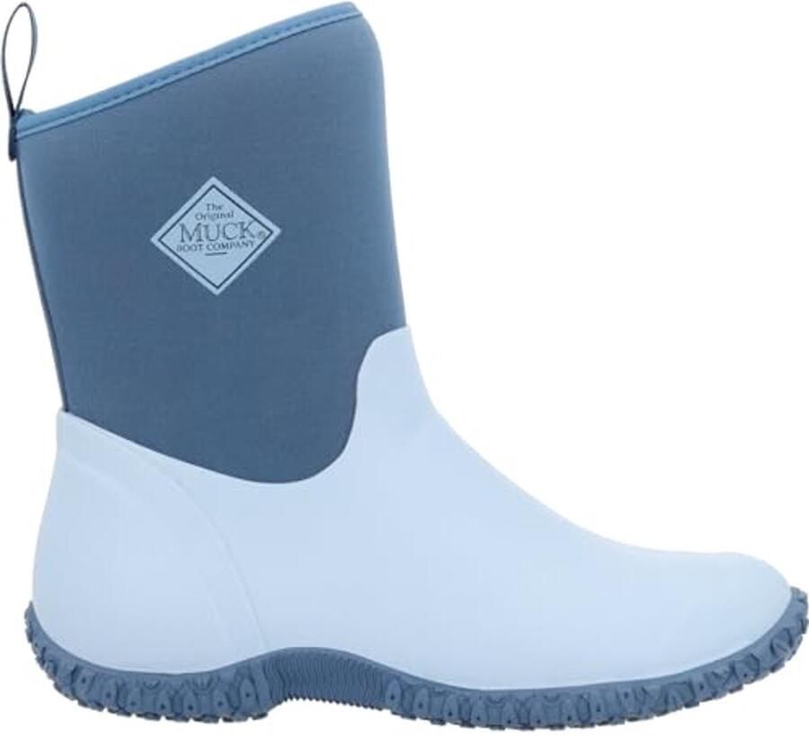 Comfortabele Rubberlaarzen Waterdichte Laarzen Klus en Tuin Gripvaste Buitenzool Mid Hoogte Zwart