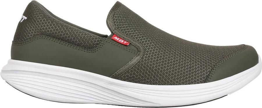 Comfortabele Slip-On Damessneakers met Leren Bovenwerk