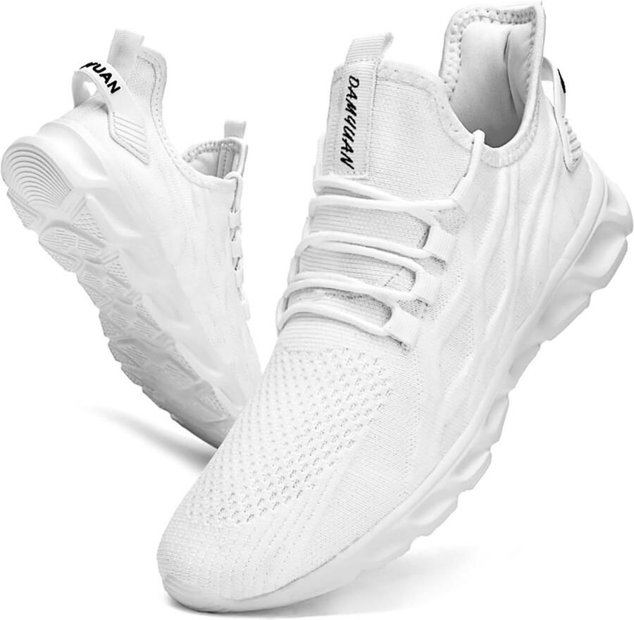 Comfortabele Heren Sneakers Slip-In Sportschoenen voor Wandelen en Fitness