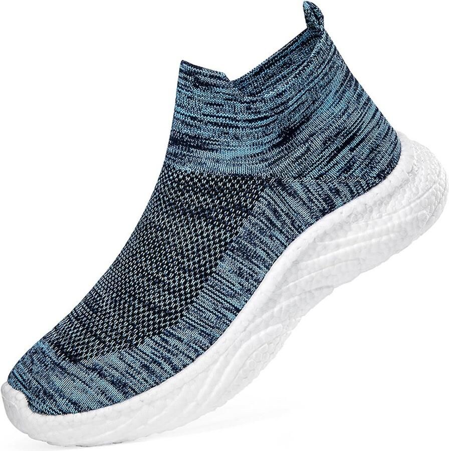 Comfortabele Slip-on Sneakers voor en Lichtgewicht Wandelen en Fitness