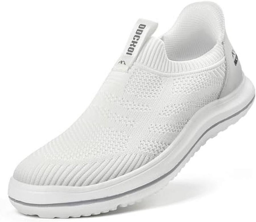 Comfortabele slip-on sneakers voor heren Lichte ademende sportschoenen zonder veters