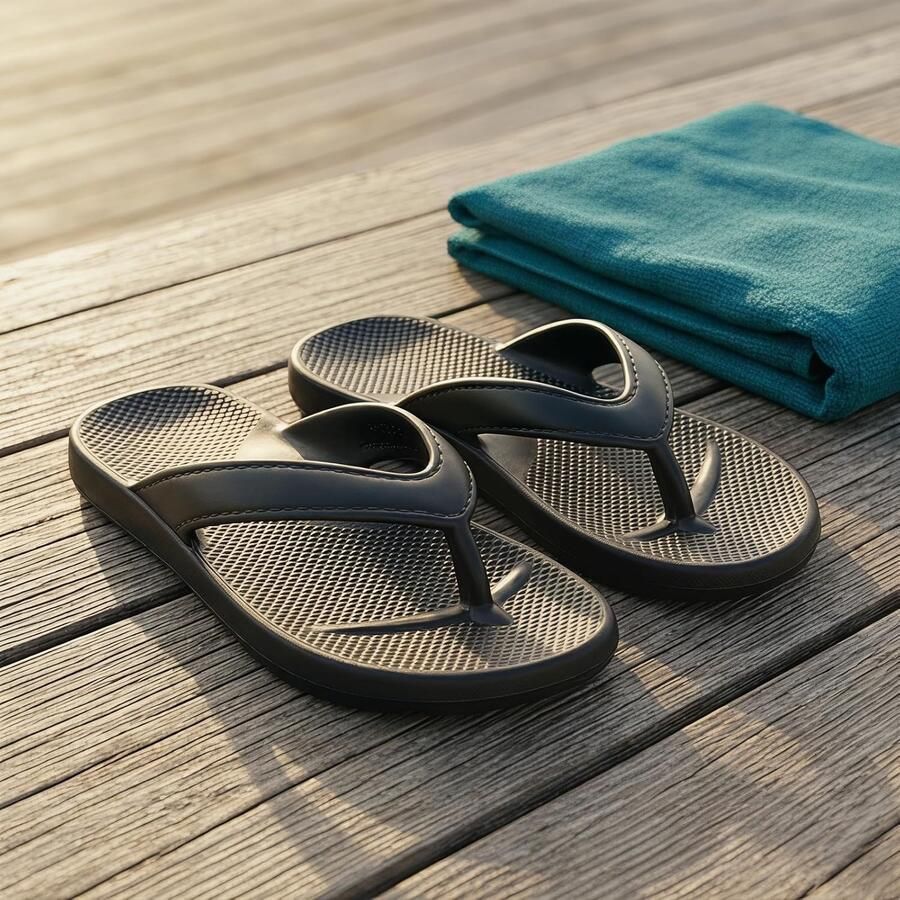 Comfortabele Slippers voor en Zomer Sandalen met Antislip Zool en Tussenruimte voor de Tenen Ideaal voor Strand en Zwembad