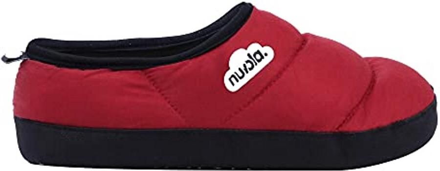 Comfortabele Sloffen Warme Pantoffels Huiselijk Comfort Anti-slip Rubberen Zool Uniseks Volwassene Rood