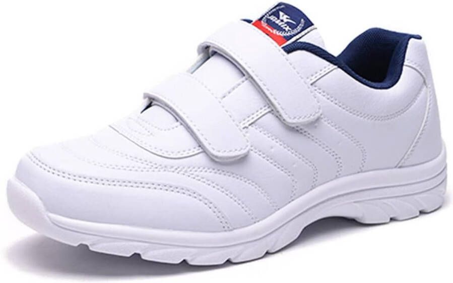 Comfortabele Sneakers met Klittenband voor Dames Casual Sportschoenen voor Gym en Fitness