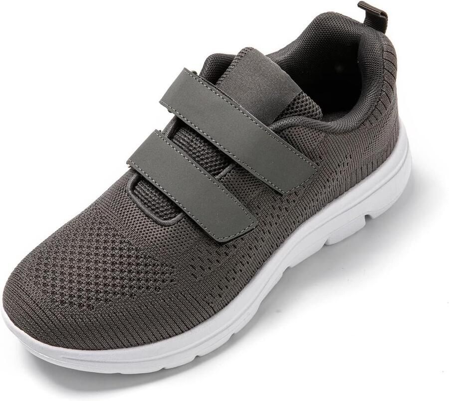 Comfortabele Sneakers met Klittenband voor en Casual Sportschoenen voor Fitness