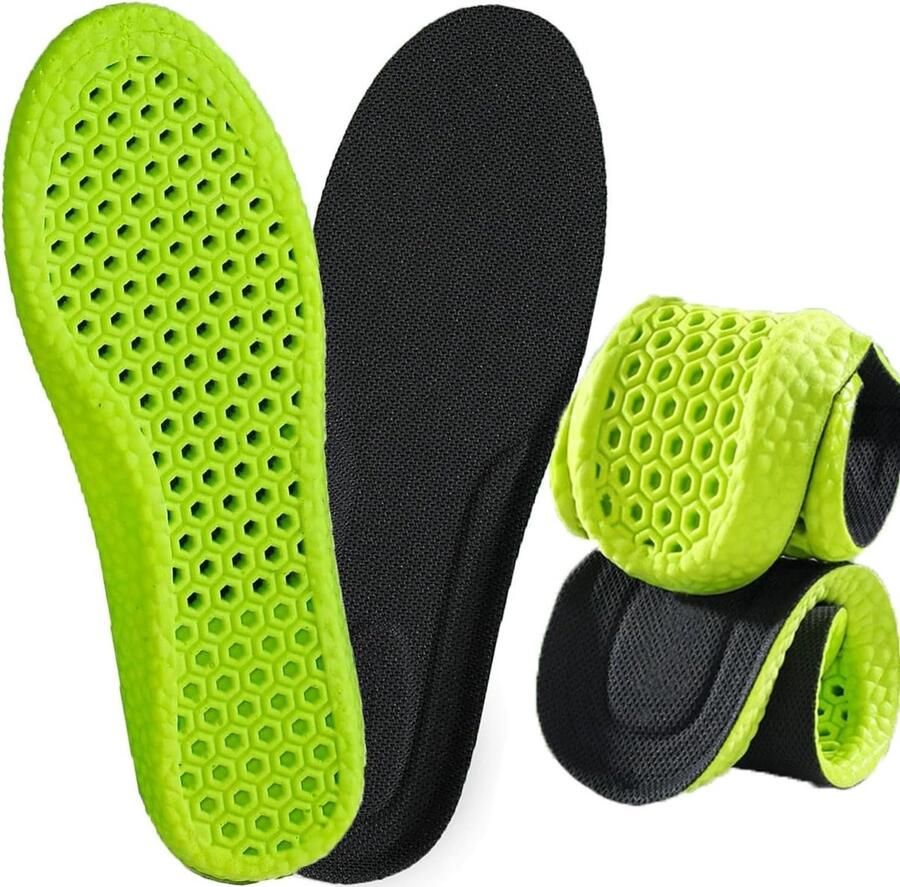 Comfortabele sport-inlegzolen voor schokdemping ade d en zacht ideaal voor sneakers en vrijetijdsschoenen optimale ondersteuning en demping