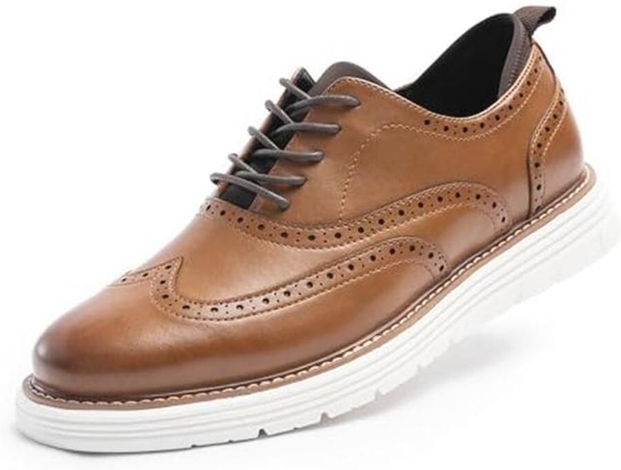 Comfortabele Sportieve Oxford Jurk Sneakers voor Mannen