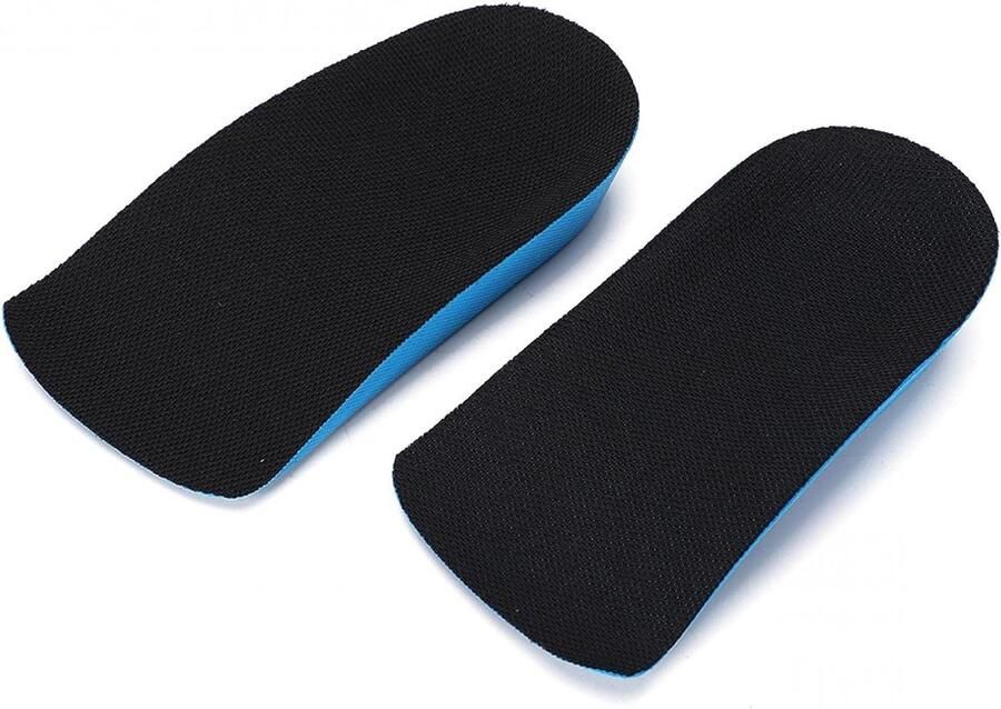 Comfortabele Sportieve Verhogingen voor Schoenen voor Mannen PU 2- Onzichtbare Voetkussens voor Extra Steun en Comfort
