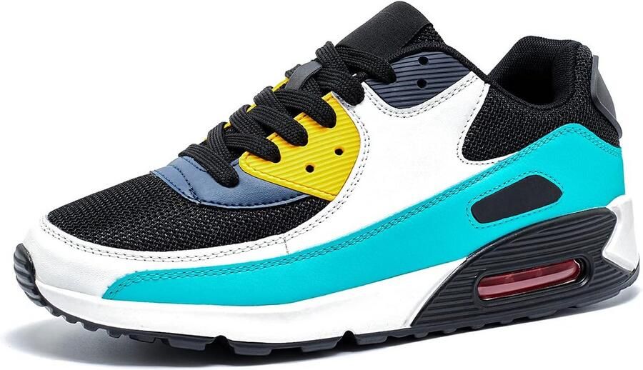 Comfortabele Sportschoenen en Lichtgewicht Sneakers voor Hardlopen Tennis en Wandelen Zwart