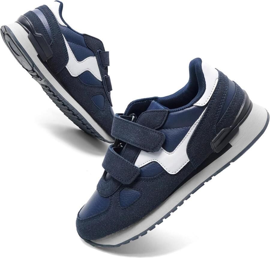 Comfortabele Sportschoenen met Klittenband Ade d en Lichtgewicht Loop- en Tennisschoenen