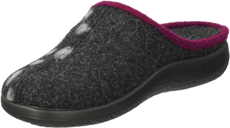 Comfortabele dames pantoffels met uitneembaar voetbed