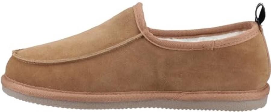 Comfortabele Suède Heren Slippers met Traagschuim Binnenzool