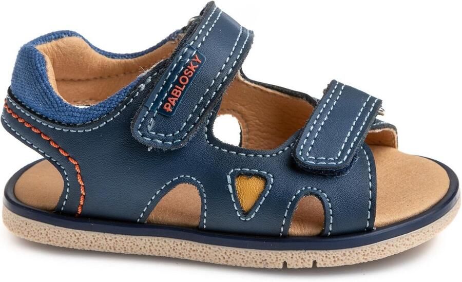 Comfortabele leren sandalen voor kinderen met klittenbandsluiting