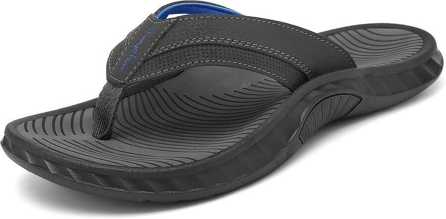 Comfortabele Teenslippers Heren met Stevige Boogondersteuning Zachte Strandsandalen voor Sport en Outdoor
