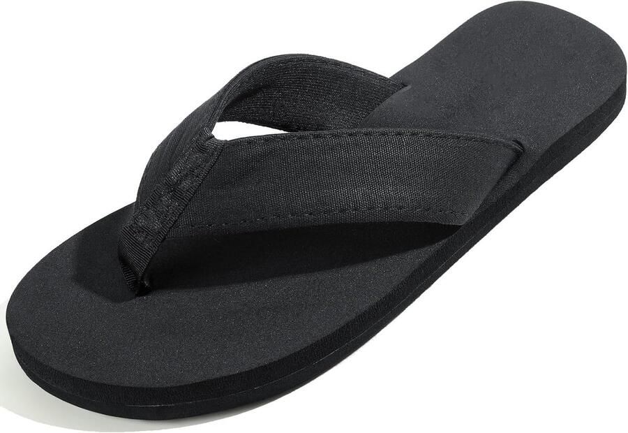 Comfortabele Teenslippers en Lichte Platte Sandalen met Ade de Bandjes voor Strand en Thuis