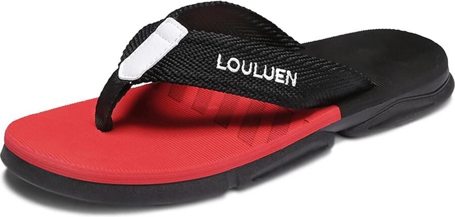 Comfortabele Teenslippers Dames met Stevige Zool Platte Flip Flops voor Strand en Douche