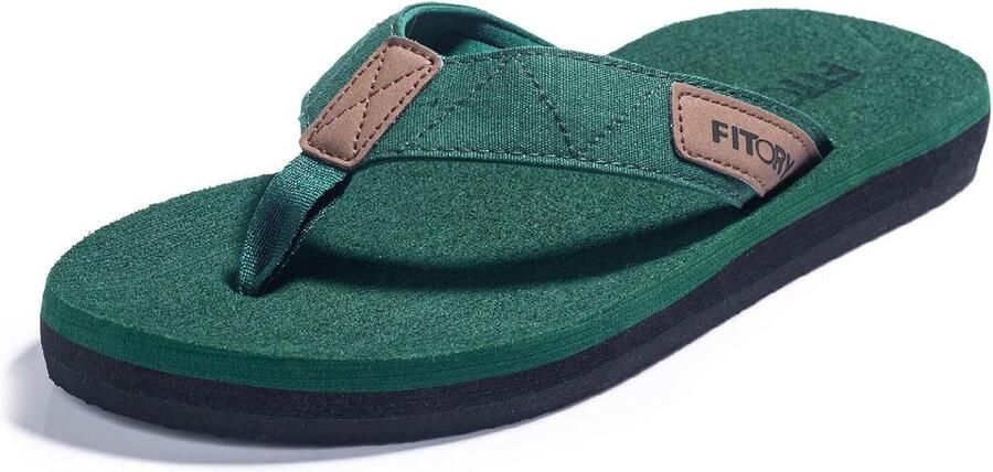 Comfortabele Teenslippers Heren Antislip Zomersandalen voor Strand en Vrije Tijd - Foto 1