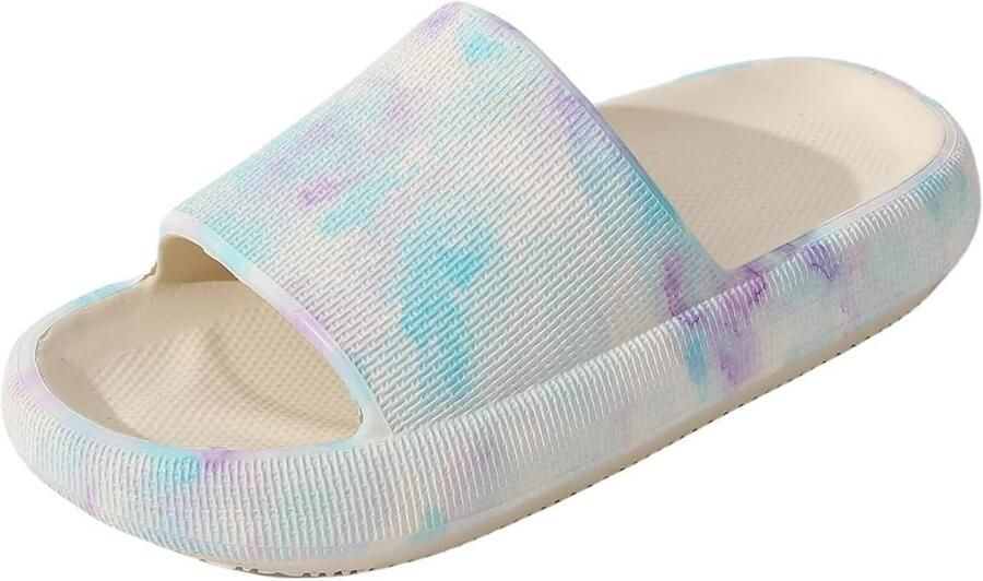 Comfortabele Teenslippers voor Dames met Zomerse Patronen Lichtgewicht Strand- en Pool Sandaal