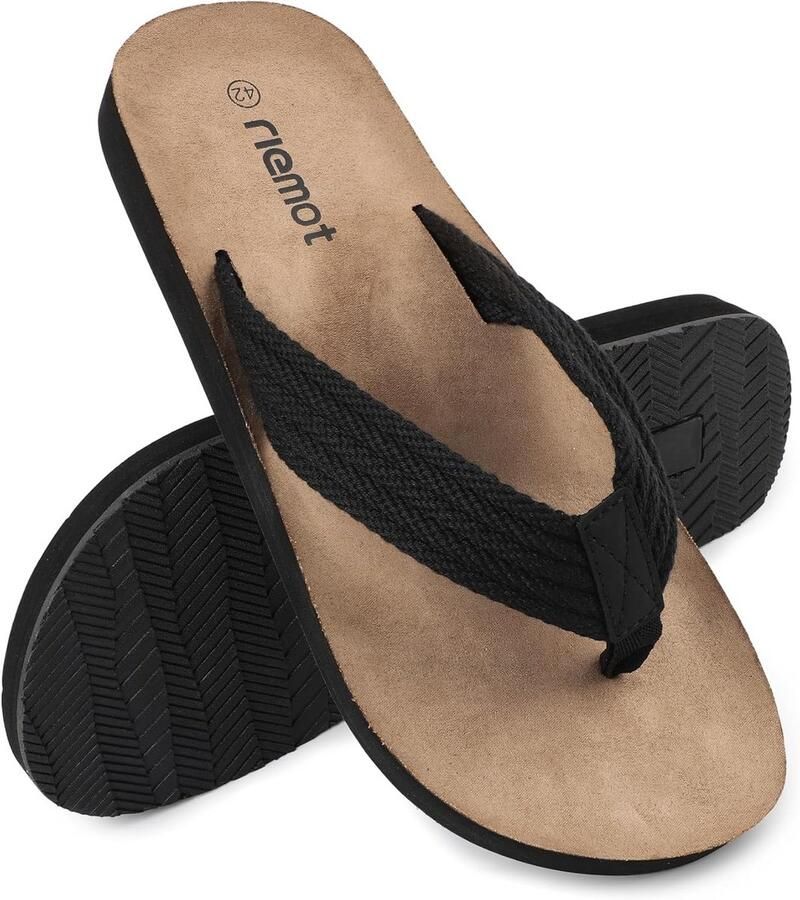 Comfortabele Teenslippers voor Heren met Stevige Zool