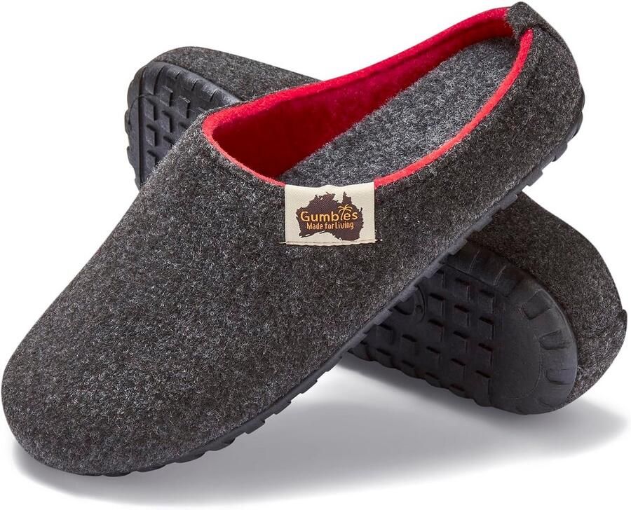 Comfortabele Uniseks Slippers met Canvas Bovenwerk en Duurzame Zool