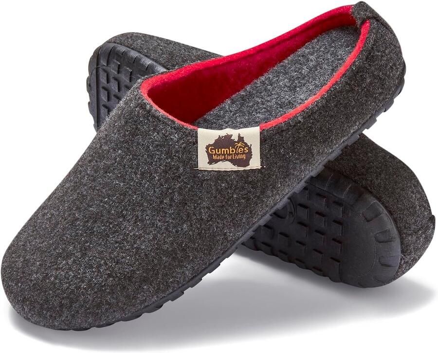 Comfortabele Uniseks Slippers met Canvas Bovenwerk en Duurzame Zool