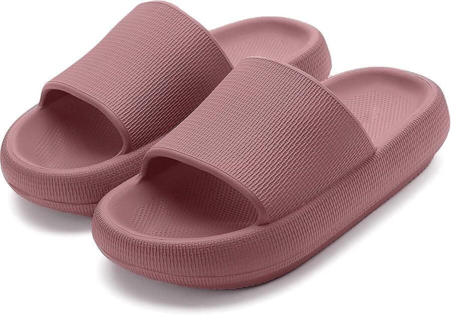 Comfortabele Unisex Binnen- en Buitenpantoffels met Antislipzool
