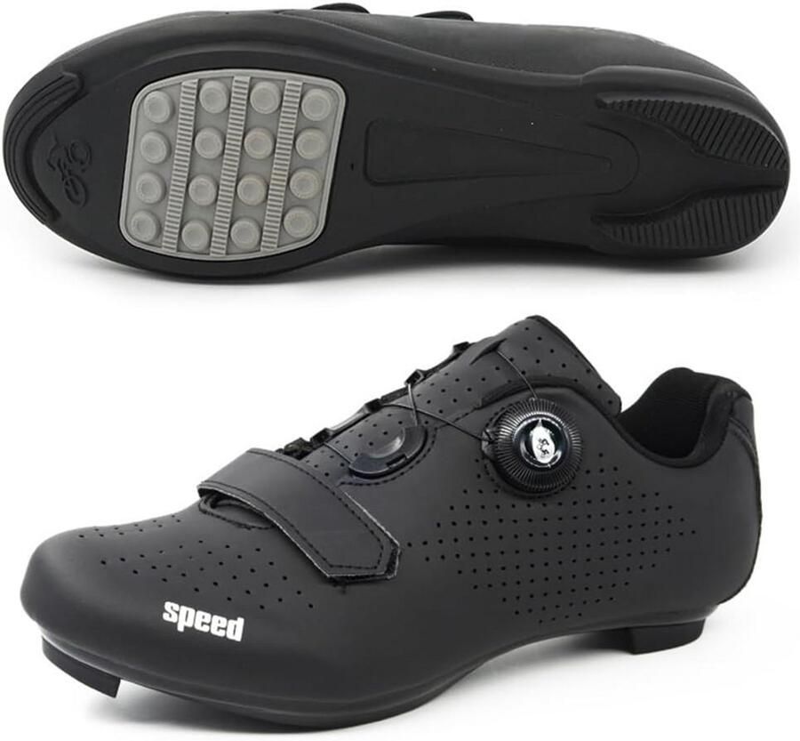 Comfortabele Unisex Fietschoenen Zonder Klem met Rubberen Zolen