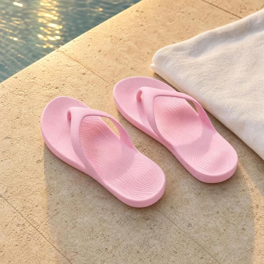 Comfortabele unisex flip flops voor strand en zwembad antislip open schoenen voor de zomer