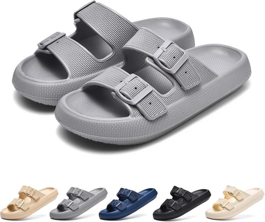Comfortabele Unisex Muiltjes en Badslippers Zachte Anti-slip Zomersandalen )