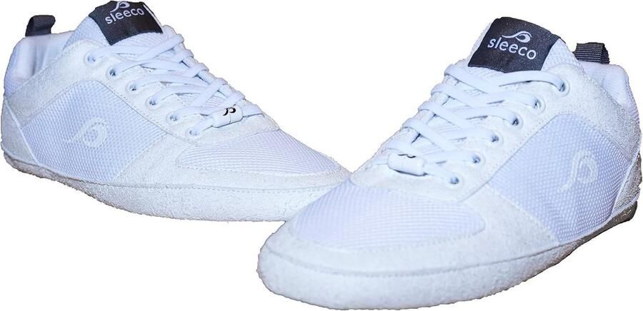 Comfortabele Unisex Pantoffels in Sneakerstijl Wit Platte Binnen-Schoen