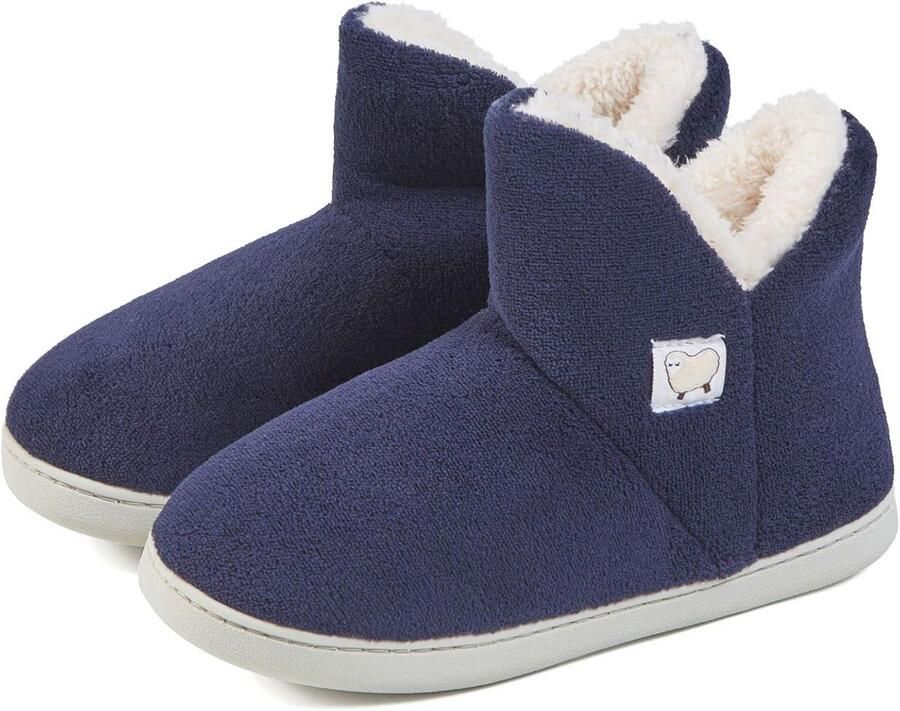Comfortabele Unisex Pantoffels met Memory Foam Voering voor nen en Warme Winter Schoenen