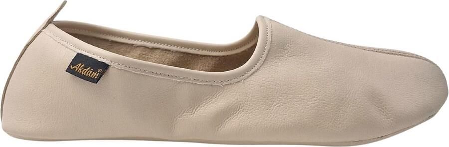 Comfortabele Unisex Pantoffels van Echt Leer Bordeauxrood