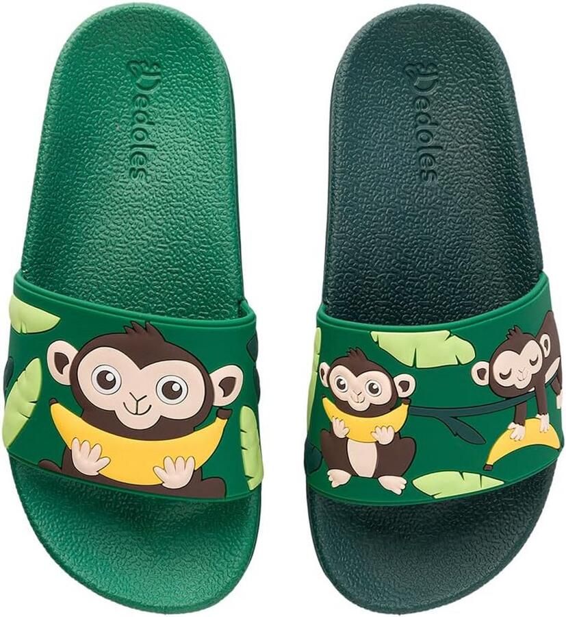 Comfortabele Unisex Platte Sandalen met Vrolijke Prints