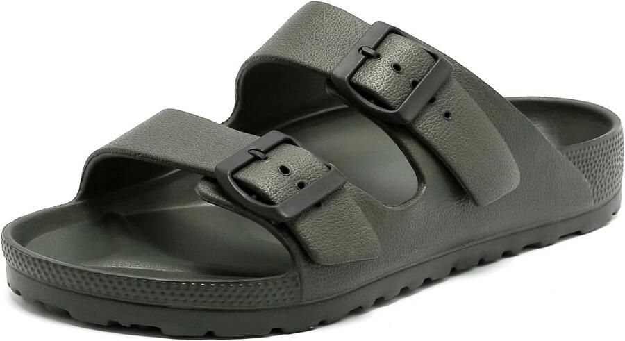 Comfortabele Unisex Sandalen met Antislipzool Verstelbare Platte Zomerschoenen