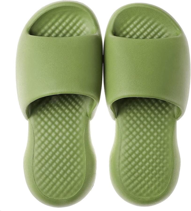 Comfortabele Unisex Slippers met Dikke Zool voor Zomer en Binnen