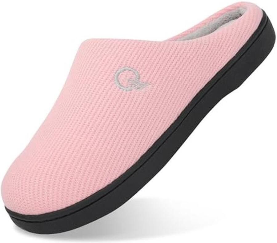 Comfortabele Unisex Slippers met Geheugen Foam Antislip Pantoffels in Twee Warme Kleuren