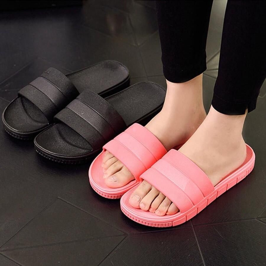 Comfortabele Unisex Slippers voor Binnen en Buiten Lichtgewicht Antislip Zachte Sandalen voor Thuis Tuin en Badkamer